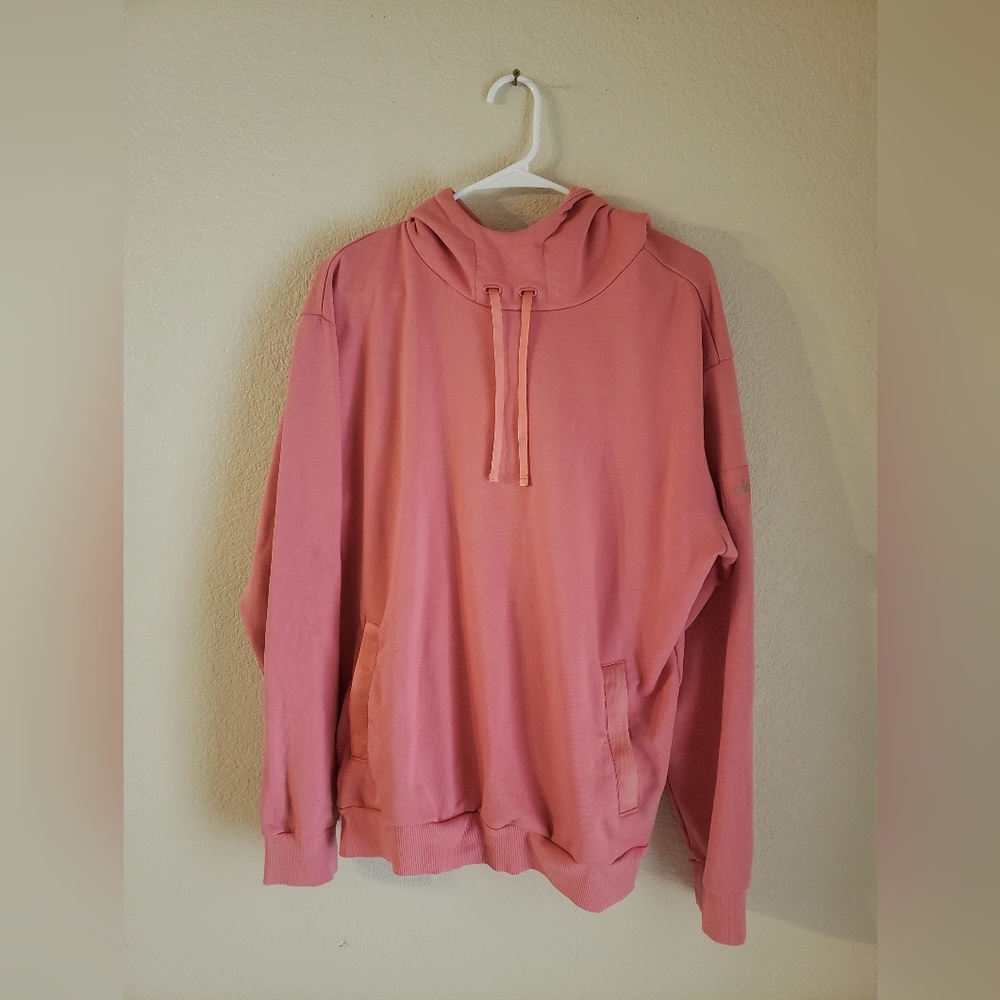 ALO Yoga Pink Hoodie Sweater